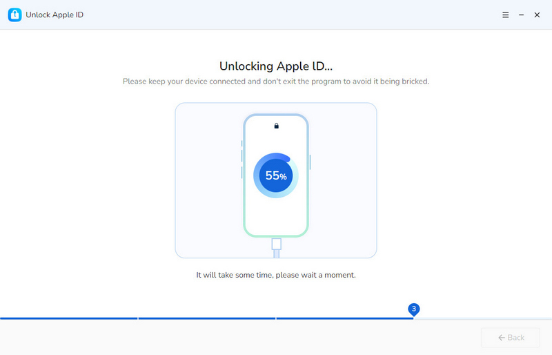 comenzar a eliminar Apple ID