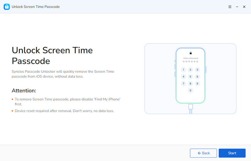 desbloquear el código de acceso de tiempo de pantalla